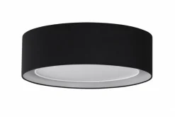 Sklep Kaja Czarna lampa sufitowa z abażurem do salonu AZ3331 MILO | Kaja czarny Store