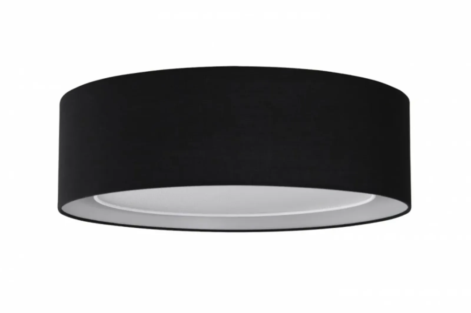 Sklep Kaja Czarna lampa sufitowa z abażurem do salonu AZ3331 MILO | Kaja czarny Store
