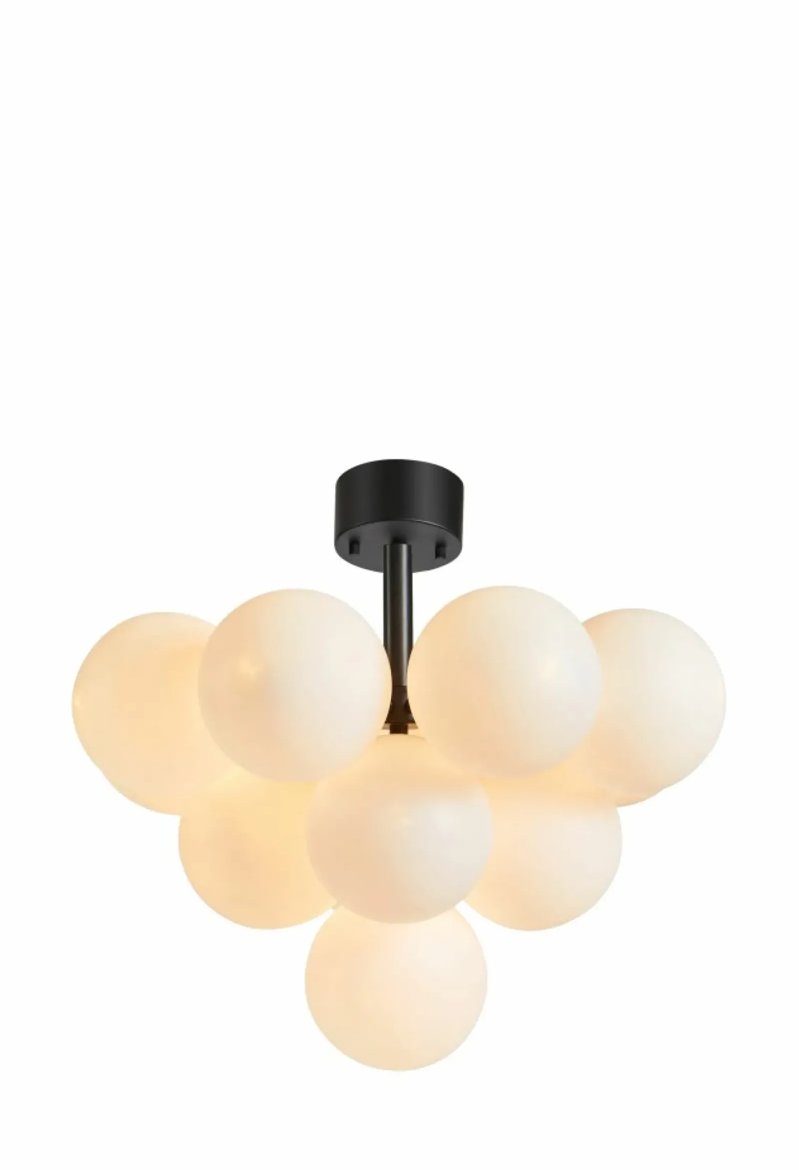 Sklep Kaja Czarna lampa sufitowa z kulistymi kloszami 107913 | Kaja Oświetlenie Best Sale