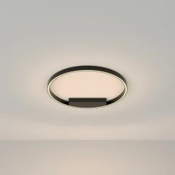 Sklep Kaja Czarna lampa sufitowa, zintegrowany LED MOD058CL-L35B3K z serii RIM* Plafony Nowoczesne|Lampy Led