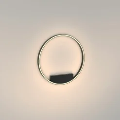 Sklep Kaja Czarna lampa sufitowa, zintegrowany LED MOD058CL-L35B3K z serii RIM* Plafony Nowoczesne|Lampy Led