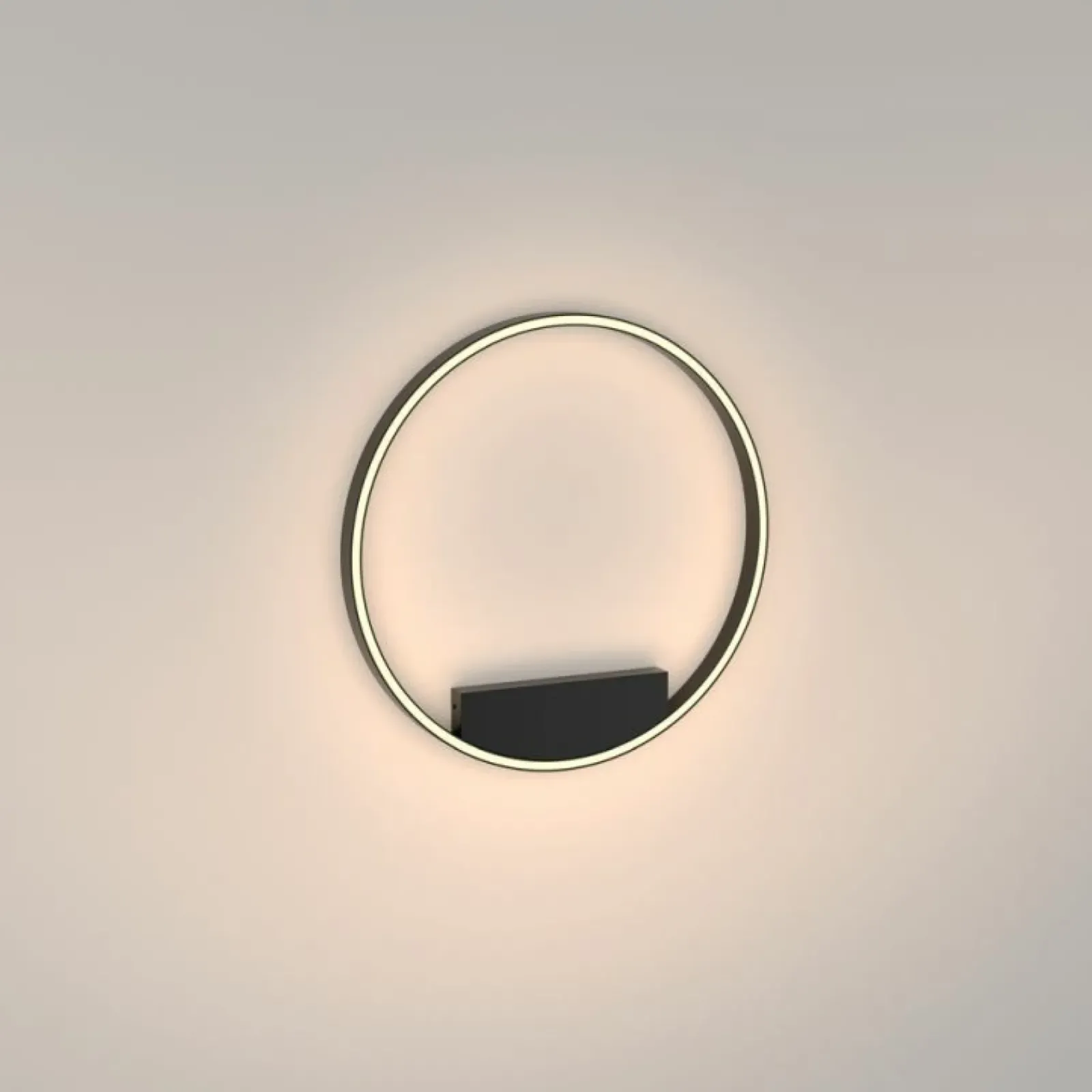 Sklep Kaja Czarna lampa sufitowa, zintegrowany LED MOD058CL-L35B3K z serii RIM* Plafony Nowoczesne|Lampy Led