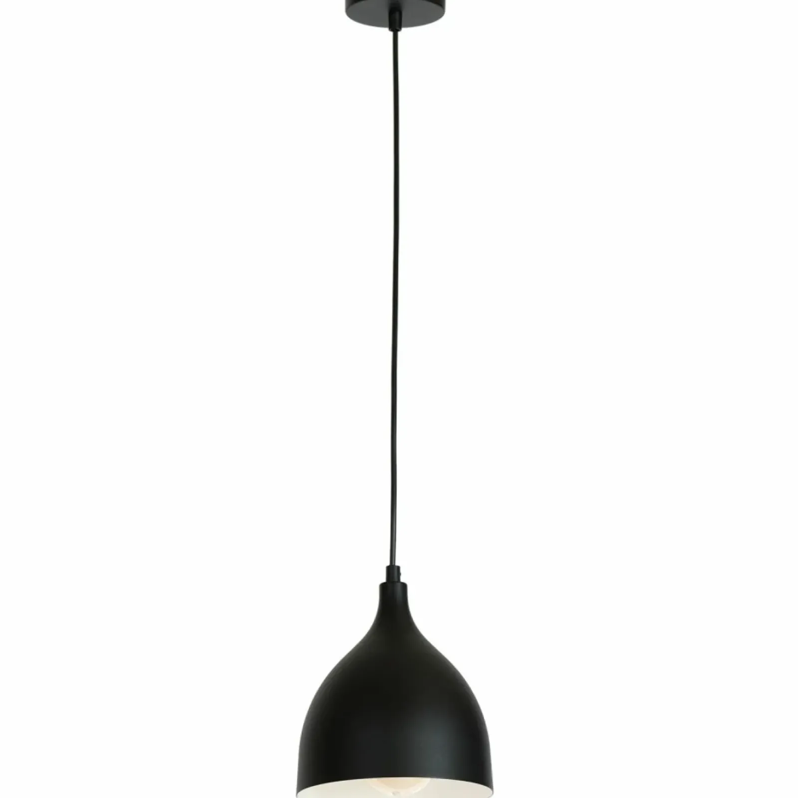 Sklep Kaja Czarna lampa wisząca, do klasycznej kuchni LX 6221 z serii NOAK | Kaja czarny New