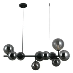 Sklep Kaja Czarna lampa wisząca do kuchni PND-40423-10 FRONTERA | Kaja Shop