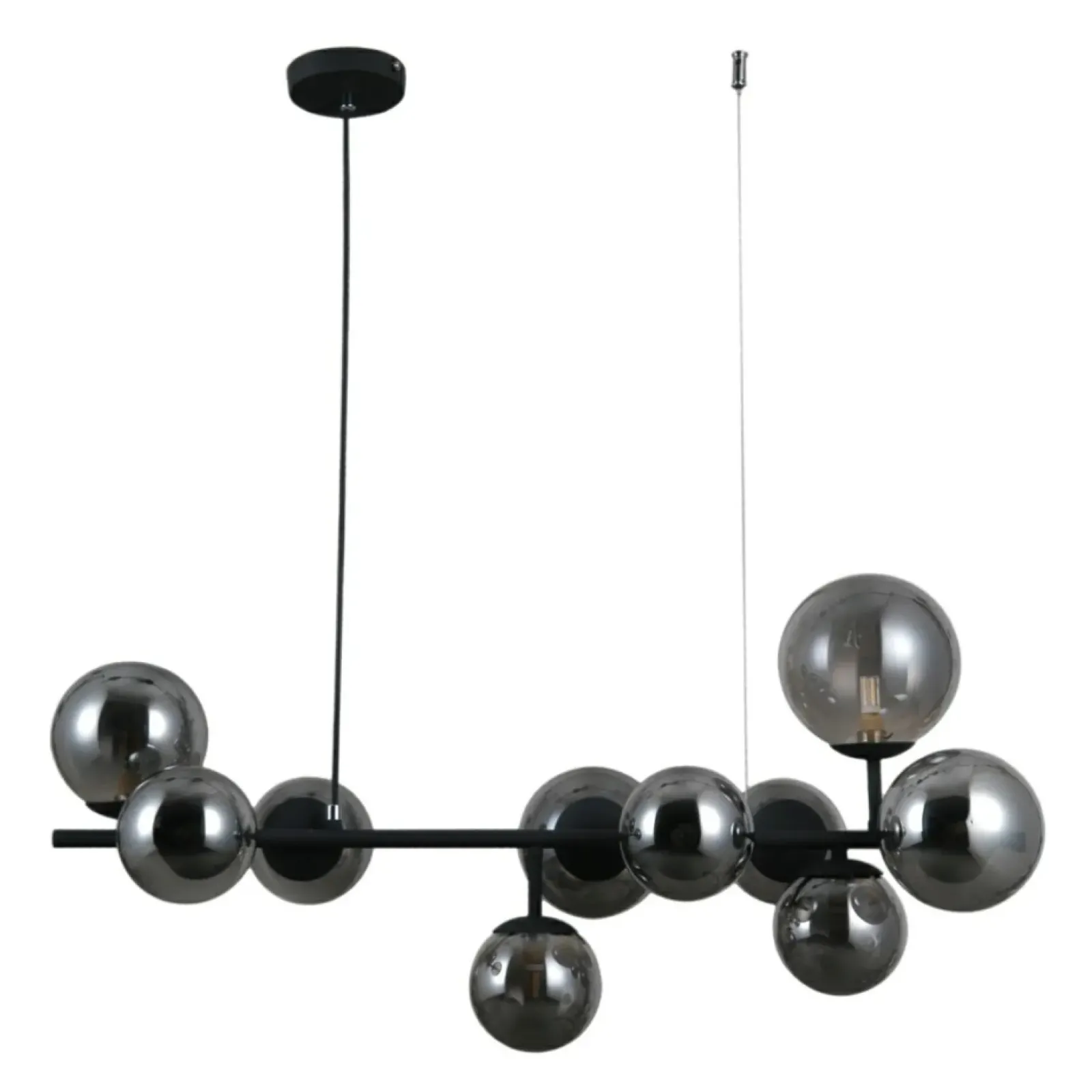 Sklep Kaja Czarna lampa wisząca do kuchni PND-40423-10 FRONTERA | Kaja Shop