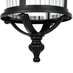 Sklep Kaja Czarna lampa wisząca do oświetlenia tarasu K-8221 z serii MIAMI* Lampy Ogrodowe Wiszące
