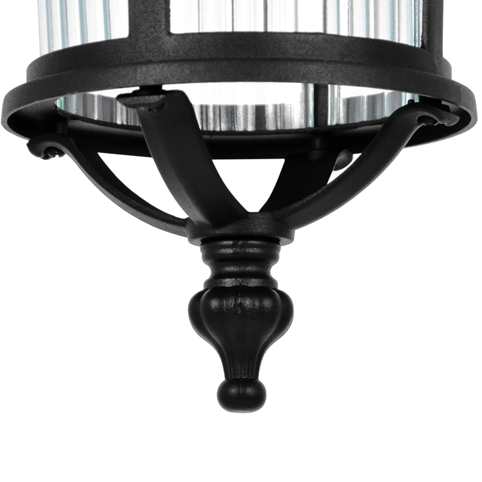 Sklep Kaja Czarna lampa wisząca do oświetlenia tarasu K-8221 z serii MIAMI* Lampy Ogrodowe Wiszące