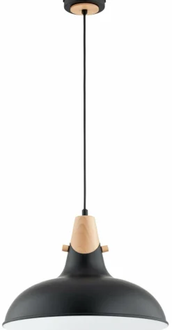 Sklep Kaja Czarna lampa wisząca do rustykalnej kuchni AL 61267 SOLO | Kaja Clearance