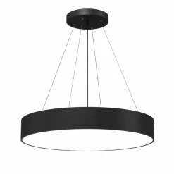 Sklep Kaja Czarna lampa wisząca do sypialni ⌀60cm ANT 5210 SENGO | Kaja Clearance