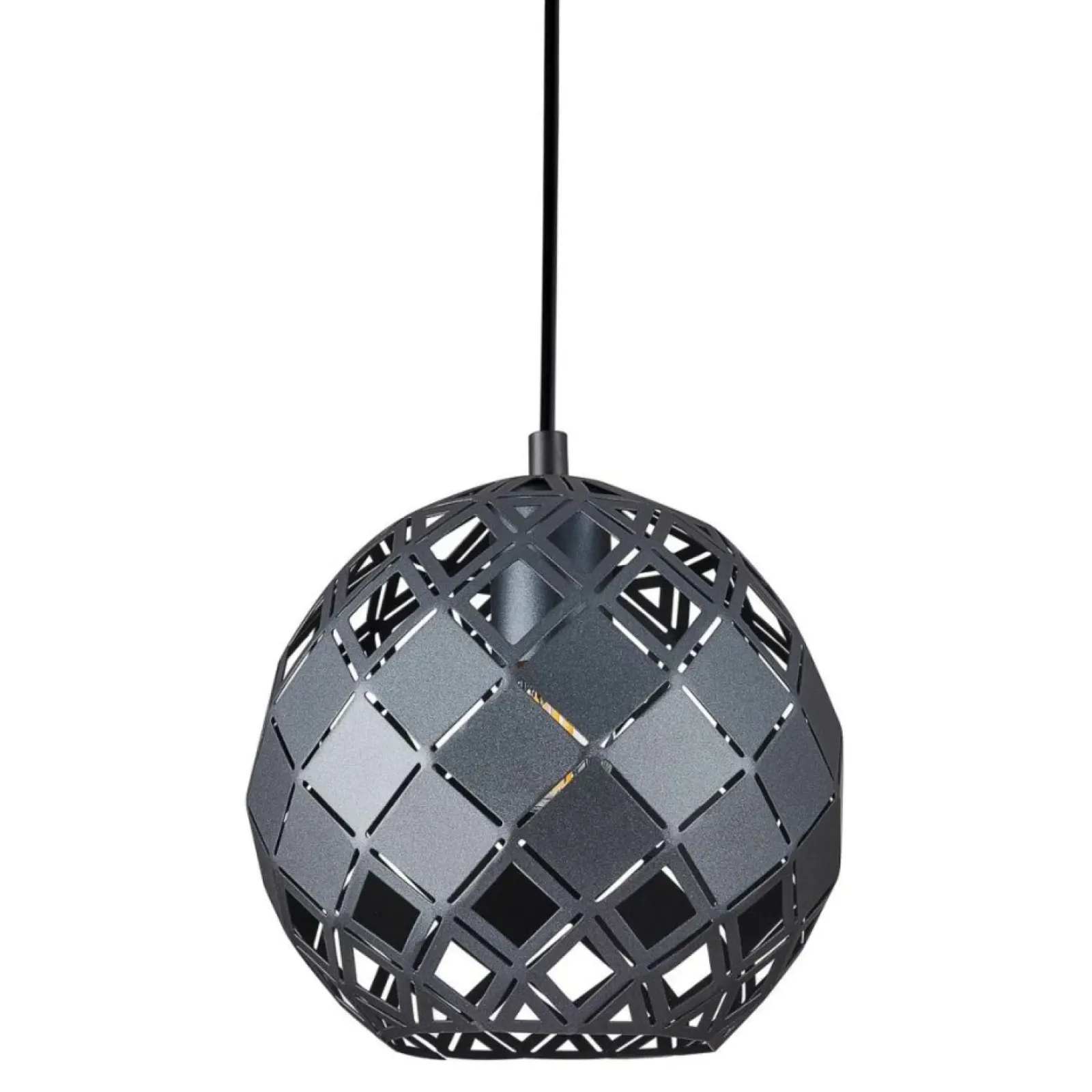 Sklep Kaja Czarna lampa wisząca do sypialni PND-34221-1S-BK PAULELA | Kaja czarny Flash Sale
