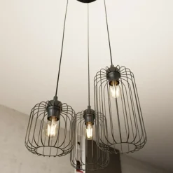 Sklep Kaja Czarna lampa wisząca, idealna nad stół 1365/3PREM z serii VANDER czarny Online