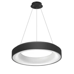 Sklep Kaja Czarna lampa wisząca LED do salonu WIFI AZ3552 SOVANA | Kaja czarny Fashion