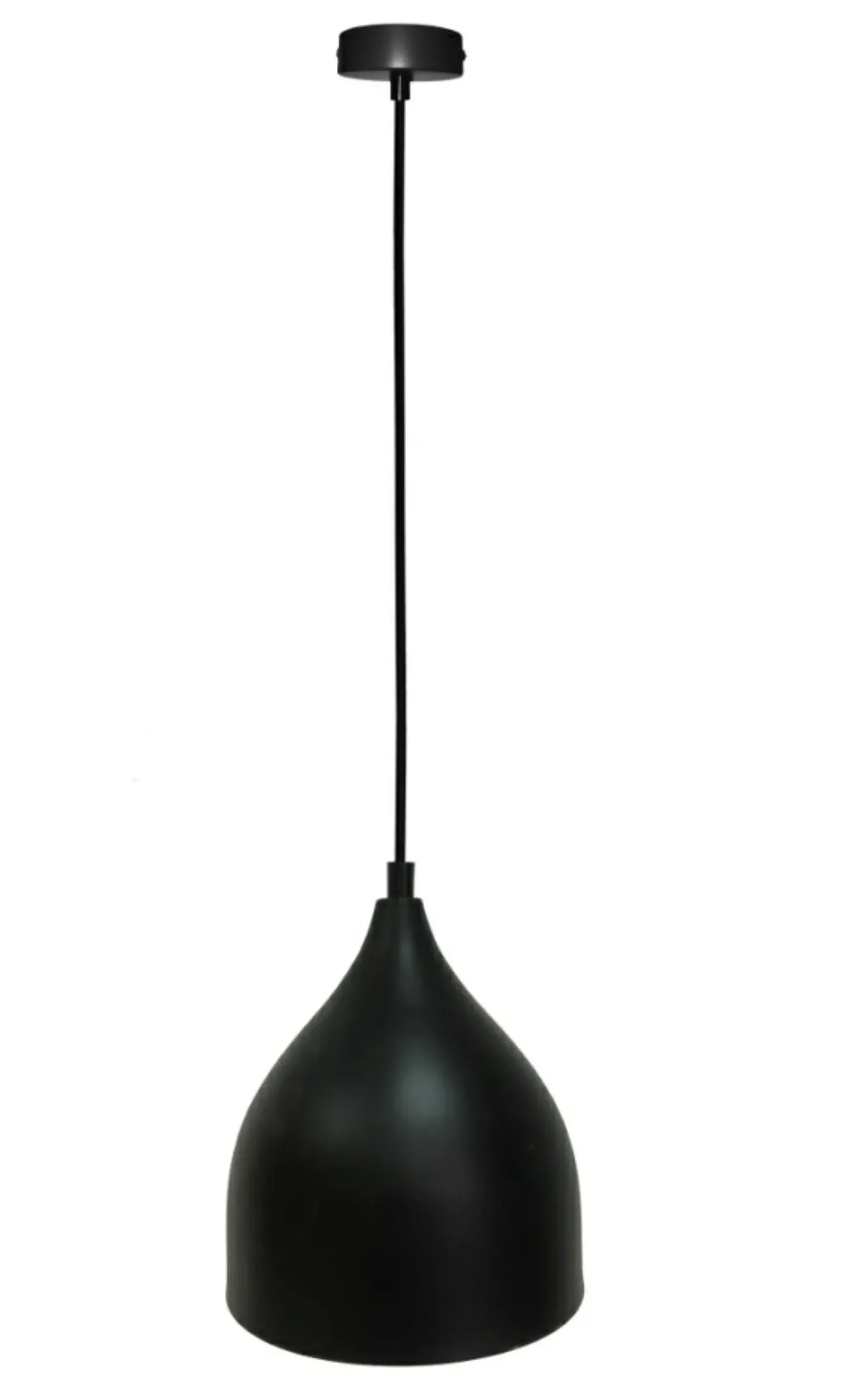 Sklep Kaja Czarna lampa wisząca metalowa LEDEA 50101268 YSTAD | Kaja Oświetlenie Outlet