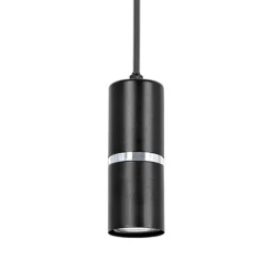 Sklep Kaja Czarna lampa wisząca na podłużnej listwie K-5246 z serii VESTA Best Sale
