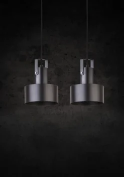 Sklep Kaja Czarna lampa wisząca nad wyspę kuchenną SIG 30898 z serii RIF | Kaja czarny New