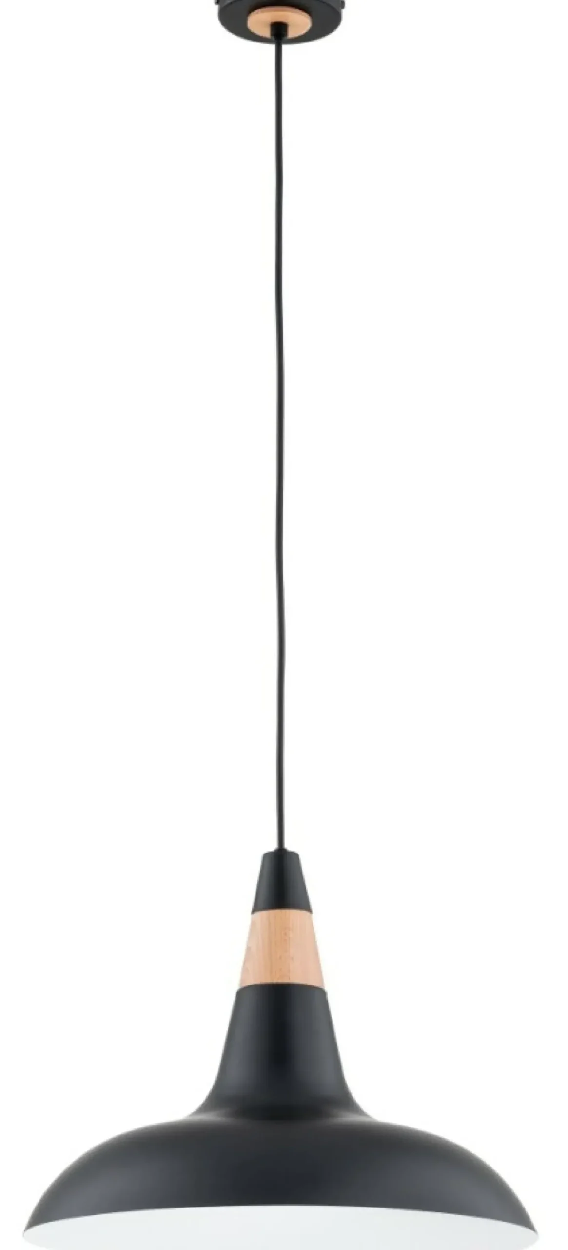 Sklep Kaja Czarna lampa wisząca, regulowana wysokość AL 61360 z serii DORO | Kaja Oświetlen Online