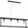 Sklep Kaja Czarna lampa wisząca skrzynka nad stół LX 6695 FRAME | Kaja Shop