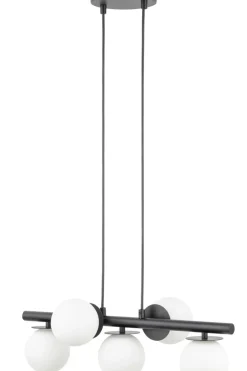 Sklep Kaja Czarna lampa wisząca w klasycznym stylu SIG 40787 z serii AVOLA Shop
