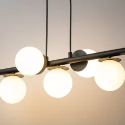 Sklep Kaja Czarna lampa wisząca w klasycznym stylu SIG 40787 z serii AVOLA Shop