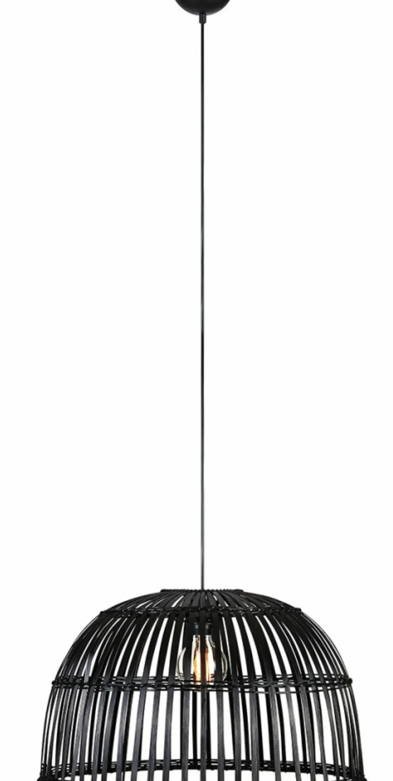 Sklep Kaja Czarna lampa wisząca w stylu rustykalnym 107981 | Kaja Oświetlenie Best