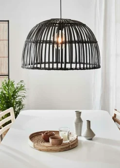 Sklep Kaja Czarna lampa wisząca w stylu rustykalnym 107981 | Kaja Oświetlenie Best