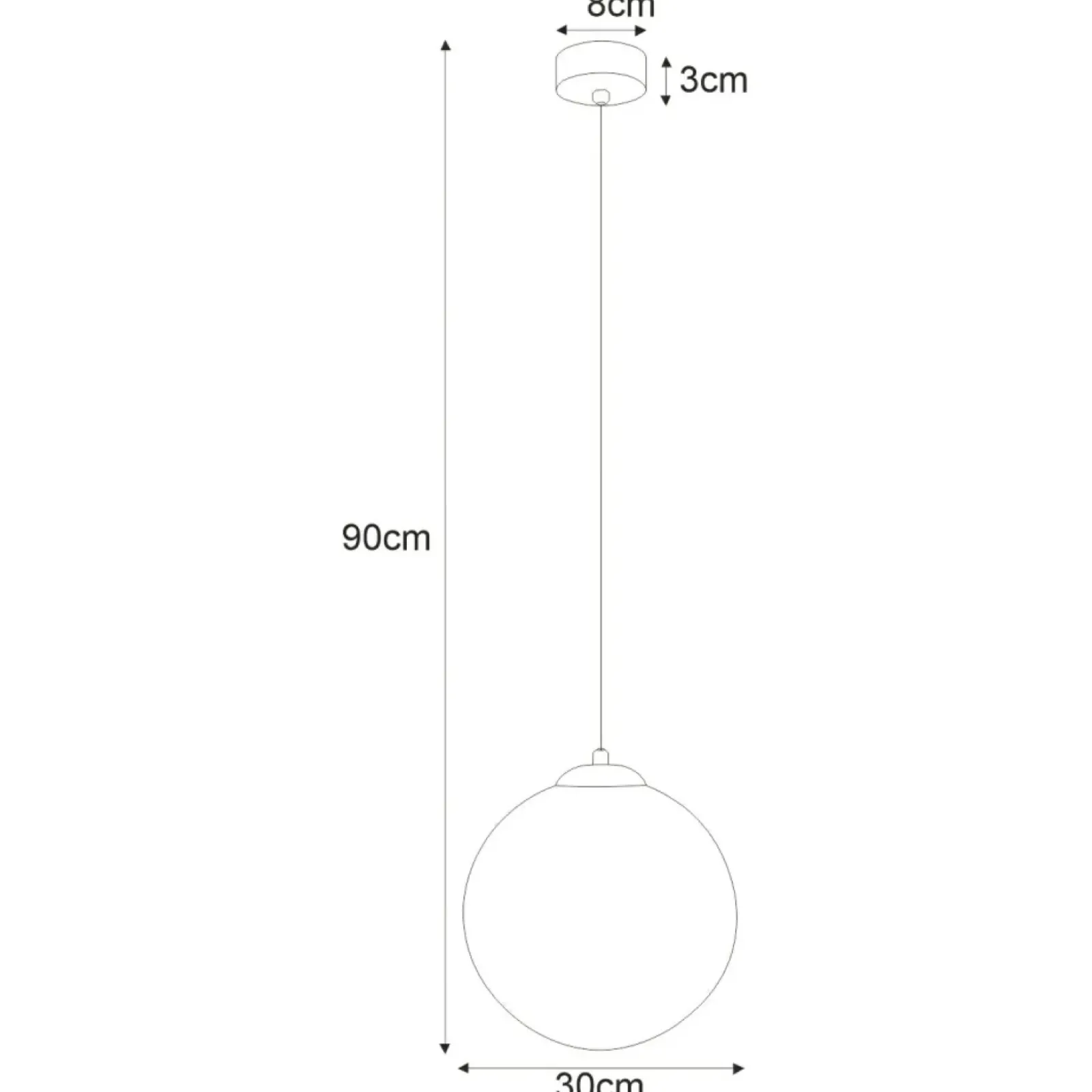 Sklep Kaja Czarna lampa wisząca z dużym kloszem 30 cm K-4922 | Kaja Oświetlenie Hot
