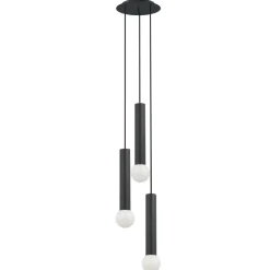 Sklep Kaja Czarna lampa wisząca z dużym gwintem 7856 | Kaja Oświetlenie czarny New