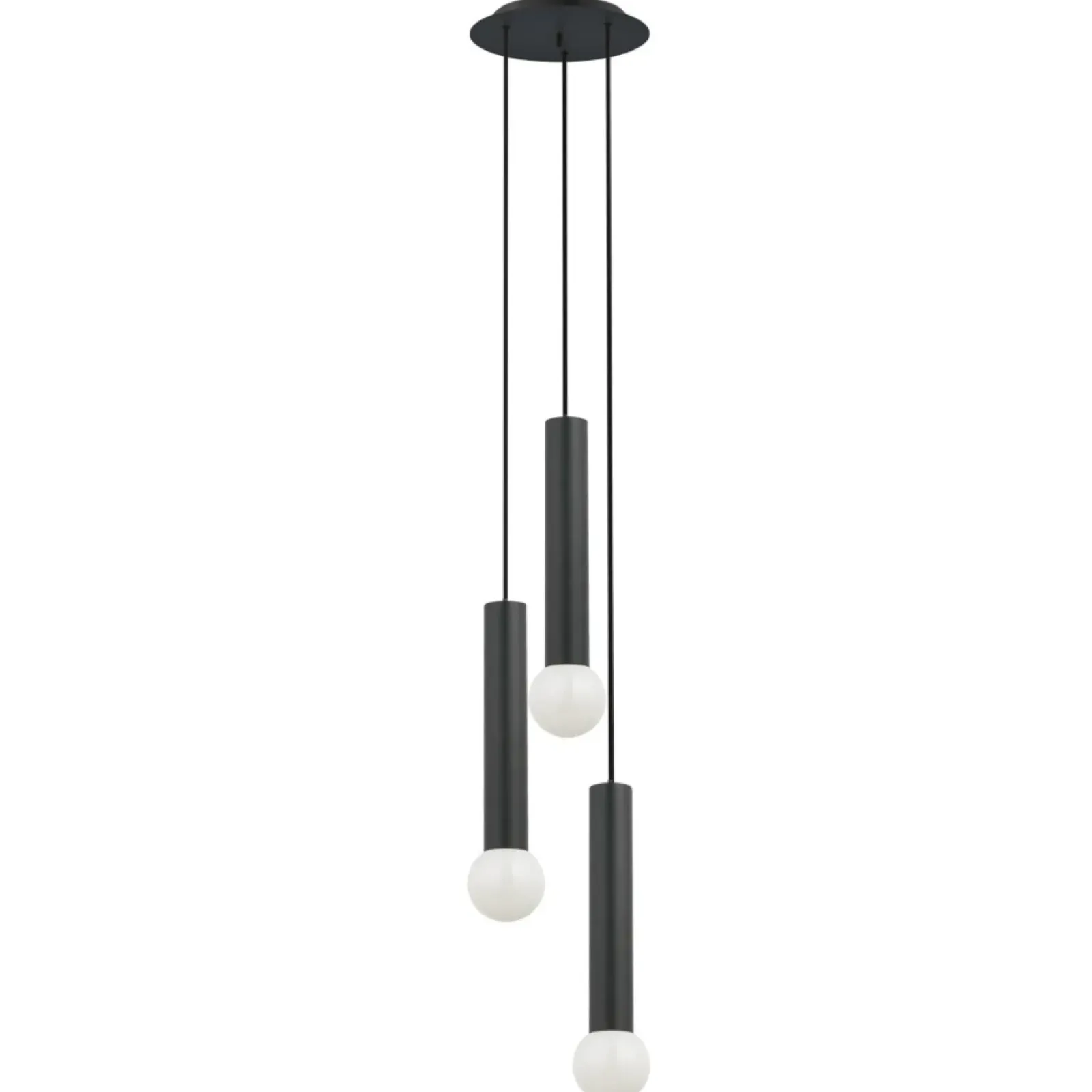 Sklep Kaja Czarna lampa wisząca z dużym gwintem 7856 | Kaja Oświetlenie czarny New