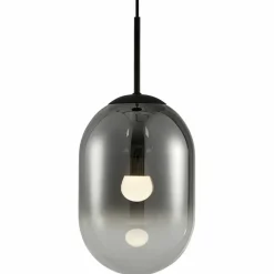 Sklep Kaja Czarna lampa wisząca z dymionym kloszem ML0323 ALIAS | Kaja Cheap