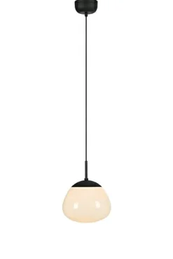 Sklep Kaja Czarna lampa wisząca z gustownym kloszem 108295 | Kaja Oświetlenie Clearance
