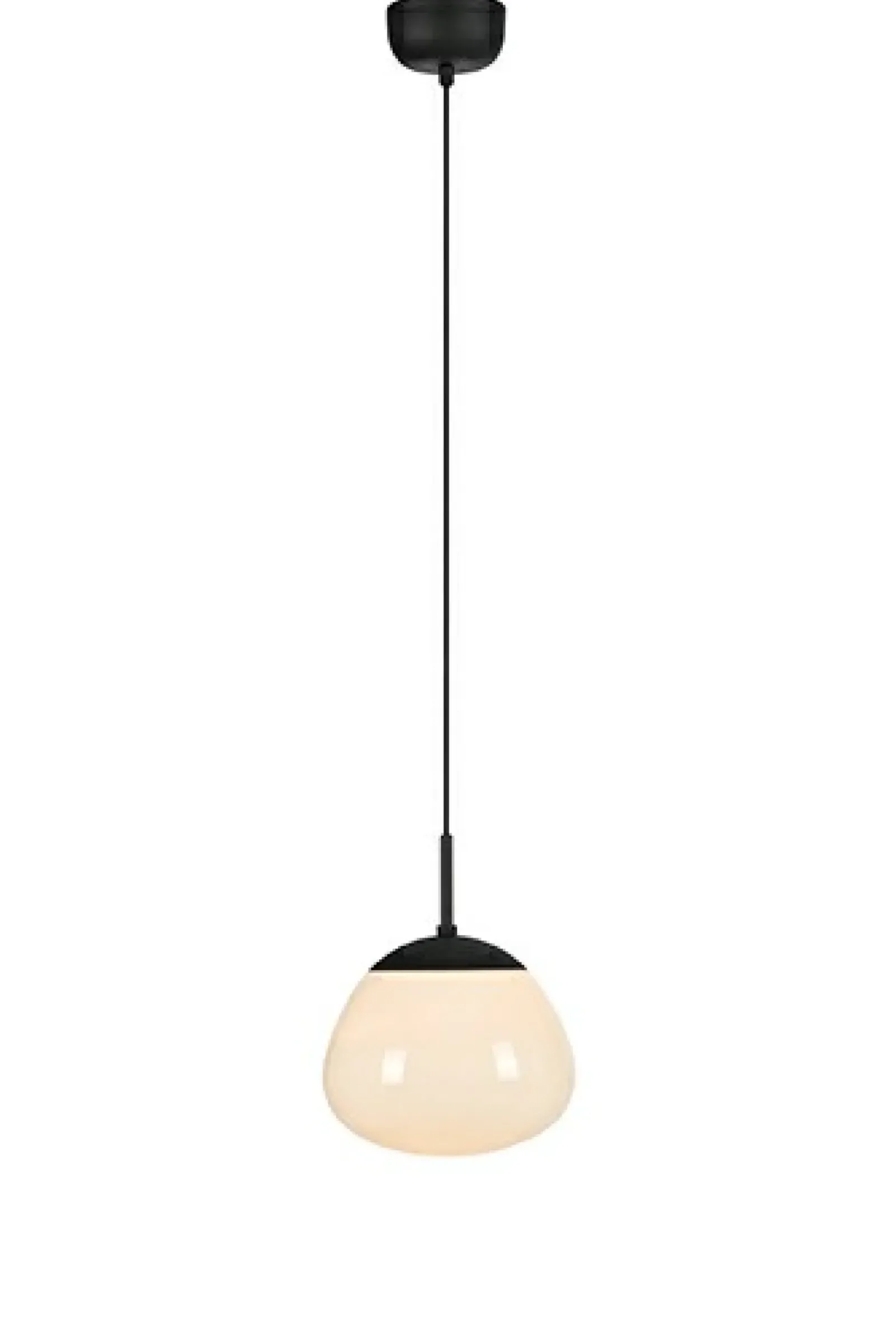 Sklep Kaja Czarna lampa wisząca z gustownym kloszem 108295 | Kaja Oświetlenie Clearance