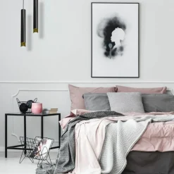 Sklep Kaja Czarna lampa wisząca z jednym źródłem światła MLP6239 z serii DANI | Kaja Oświet Discount