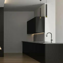 Sklep Kaja Czarna lampa wisząca z jednym źródłem światła MLP6239 z serii DANI | Kaja Oświet Discount