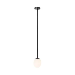 Sklep Kaja Czarna lampa wisząca z kloszem w kształcie jajka 8124 | Kaja czarny Best Sale
