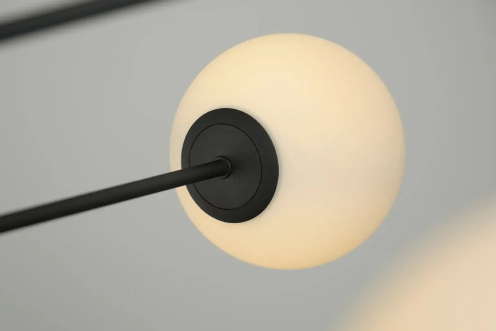Sklep Kaja Czarna lampa wisząca z kloszami kulkami AZ4422 OVIEDO | Kaja czarny Outlet