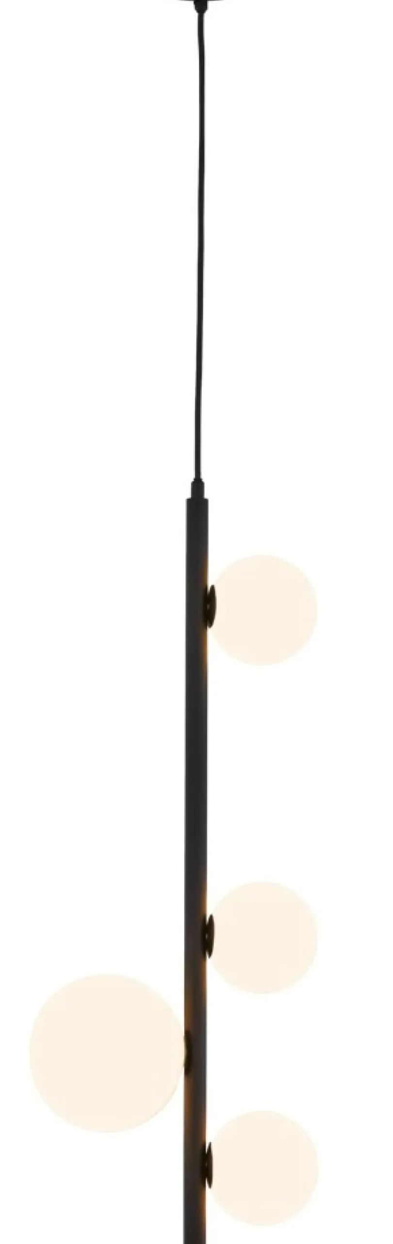 Sklep Kaja Czarna lampa wisząca z kloszami na żarówki G9 JUP 1926 z serii TAIDA Cheap