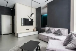 Sklep Kaja Czarna lampa wisząca z kloszem, na żarówkę G9 K-5372 z serii SANTE Store