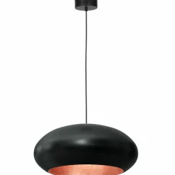 Sklep Kaja Czarna lampa wisząca z nietuzinkowym kloszem LX 1623 z serii COMPO Cheap