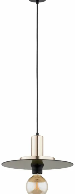Sklep Kaja Czarna lampa wisząca z odsłoniętą żarówką AL 61170 LETO | Kaja Discount