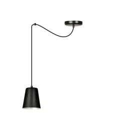 Sklep Kaja Czarna lampa wisząca z regulacją wysokości 454/1 | Kaja Oświetlenie czarny Flash Sale