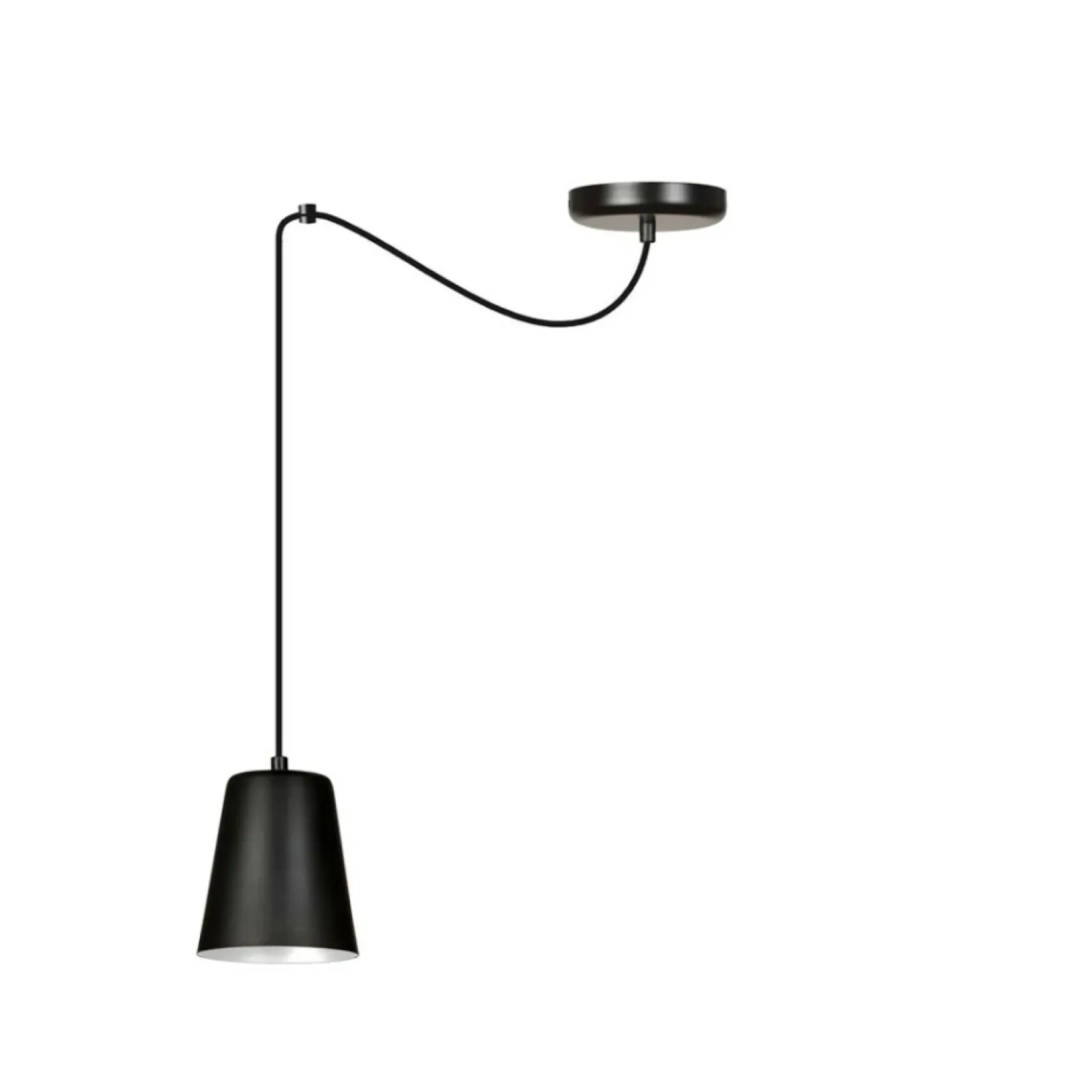 Sklep Kaja Czarna lampa wisząca z regulacją wysokości 454/1 | Kaja Oświetlenie czarny Flash Sale