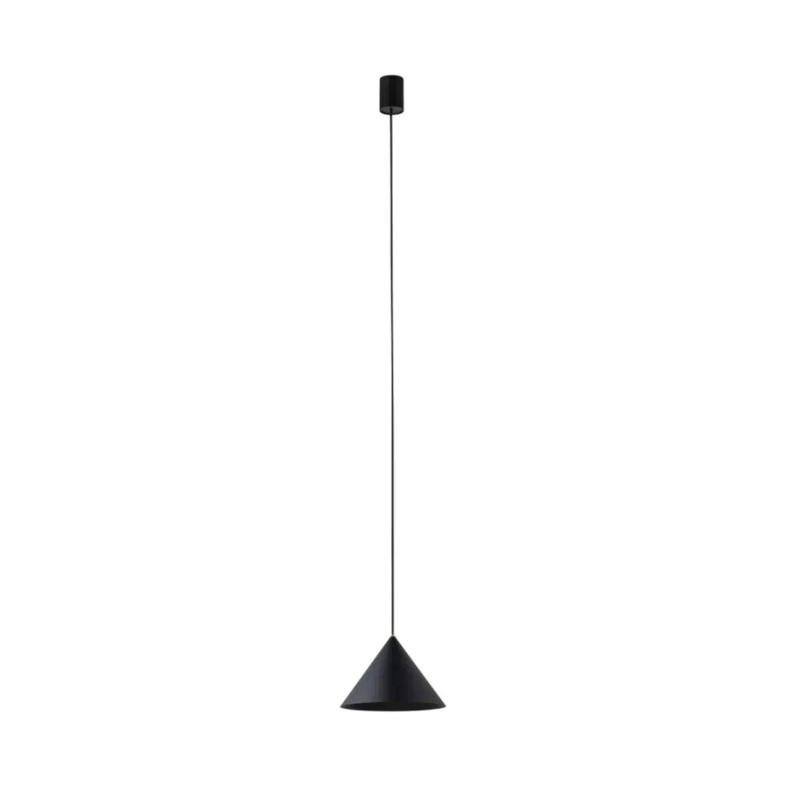 Sklep Kaja Czarna lampa wisząca z regulacją wysokości 7996 | Kaja Oświetlenie czarny Clearance