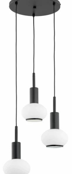 Sklep Kaja Czarna lampa wisząca z trzema zwisami AL 62310 ZEBRA | Kaja Cheap
