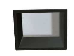 Sklep Kaja Czarna lampa wpustowa kwadratowa LED 3000K AZ4227 AIDA | Kaja* Oprawy Podtynkowe