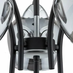 Sklep Kaja Czarna lampa z ciemnymi kloszami O3075 W5 CZA CH MARAL | Kaja Clearance