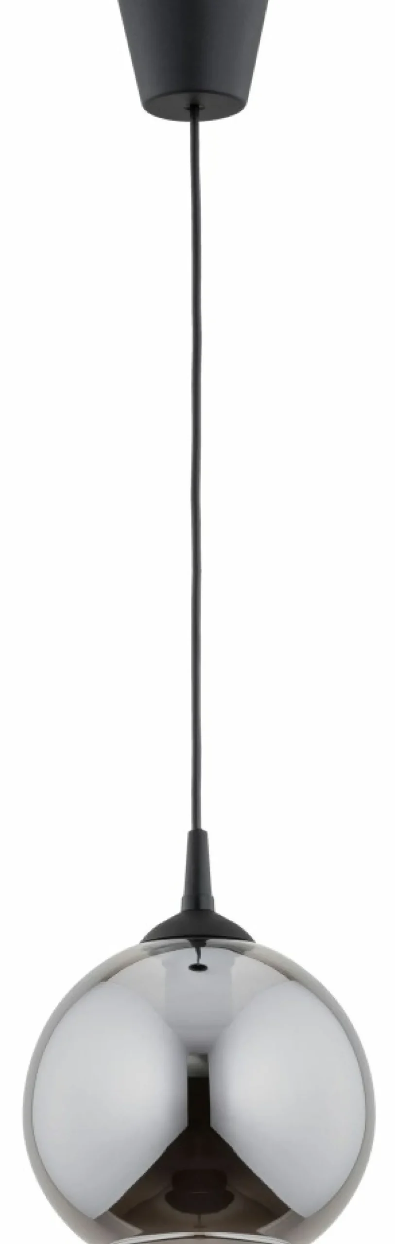 Sklep Kaja Czarna lampa z regulowanym zwisem, ciemny klosz AL 61219 TIPI | Kaja Clearance