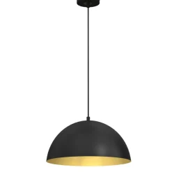 Sklep Kaja Czarna lampa z szerokim, otwartym kloszem MLP7896 z serii BETA | Kaja Oświetleni Discount