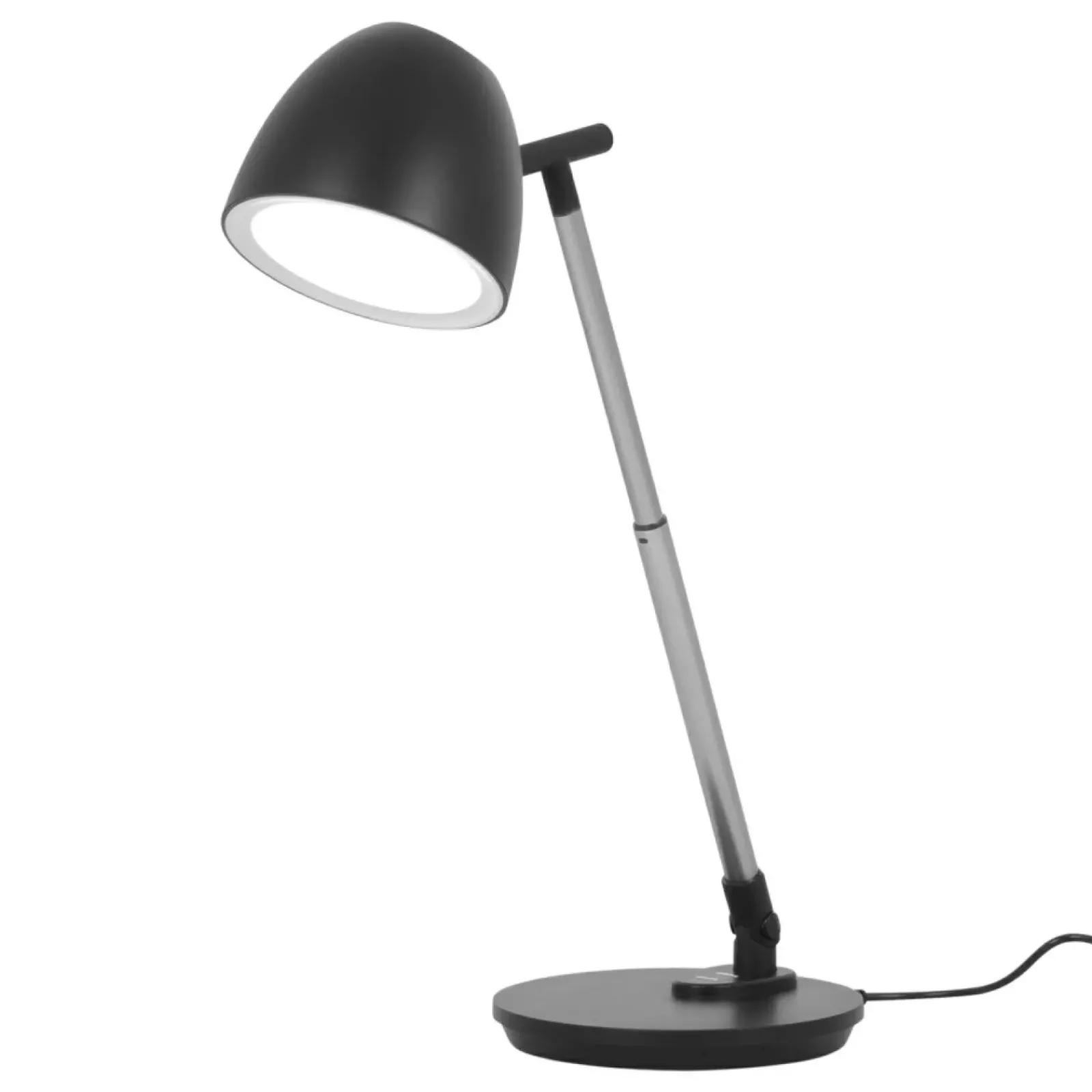 Sklep Kaja Czarna lampka biurkowa, wbudowany LED K-BL1528 z serii LOLEK* Lampki Biurkowe|Lampy Led