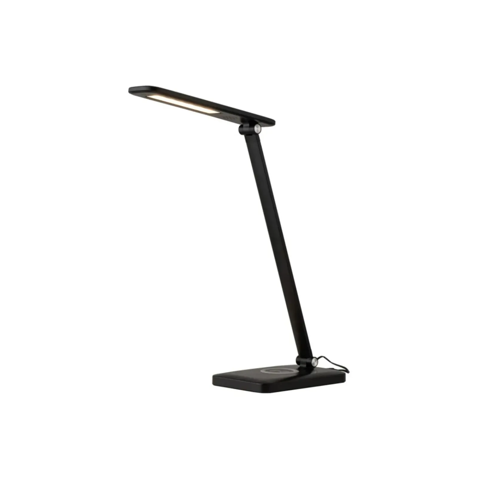 Sklep Kaja Czarna lampka biurkowa z wbudowanym LED-em 8404 | Kaja Oświetlenie* Lampki Biurkowe