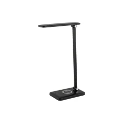 Sklep Kaja Czarna lampka biurkowa z wbudowanym LED-em 8404 | Kaja Oświetlenie* Lampki Biurkowe